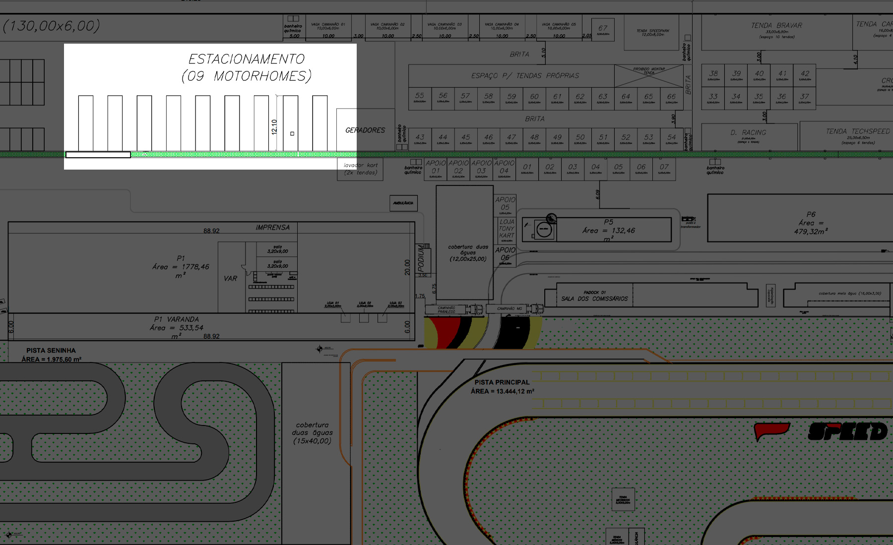 MAPA DE MOTORHOMES