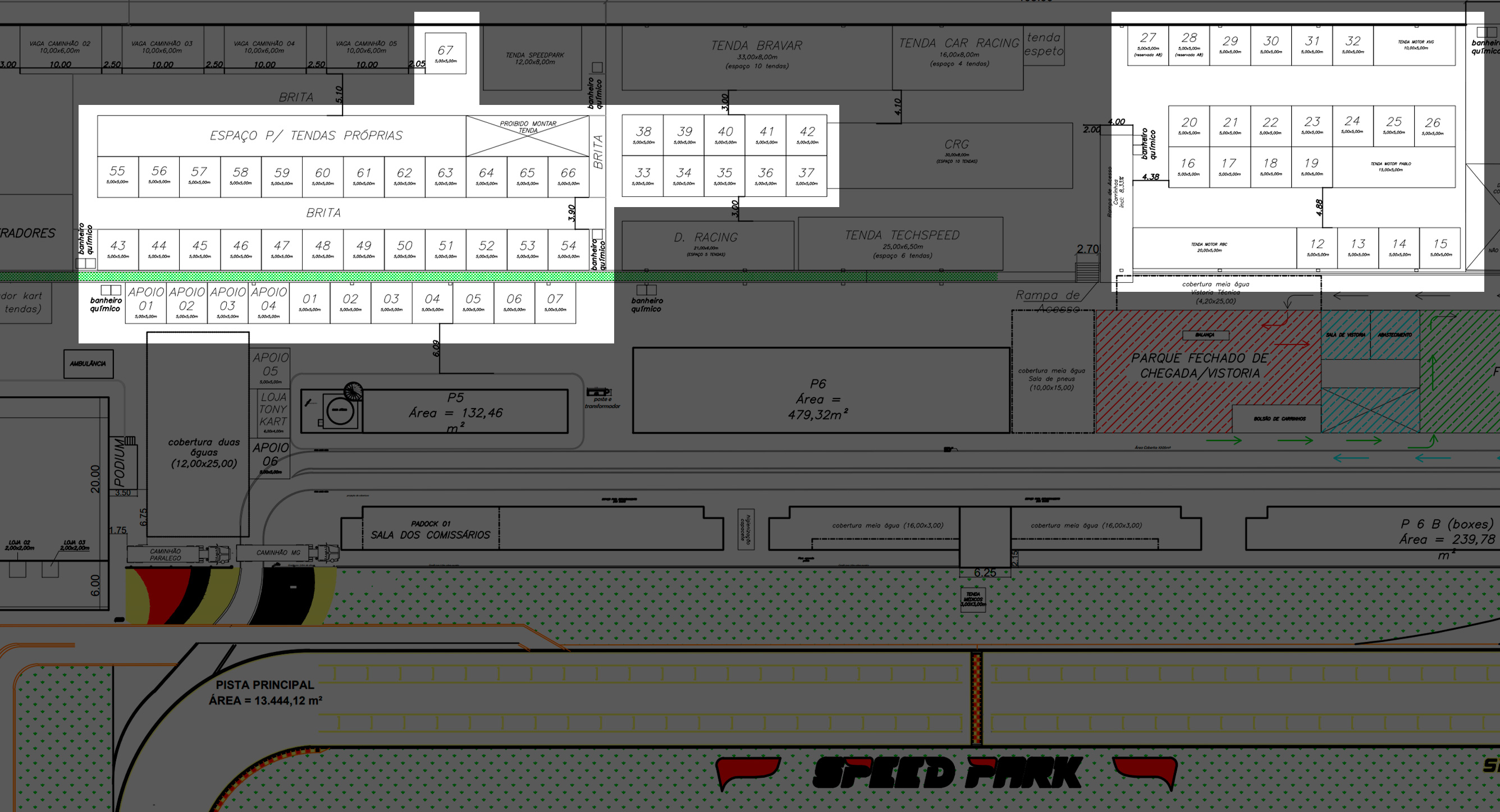 MAPA DE TENDAS